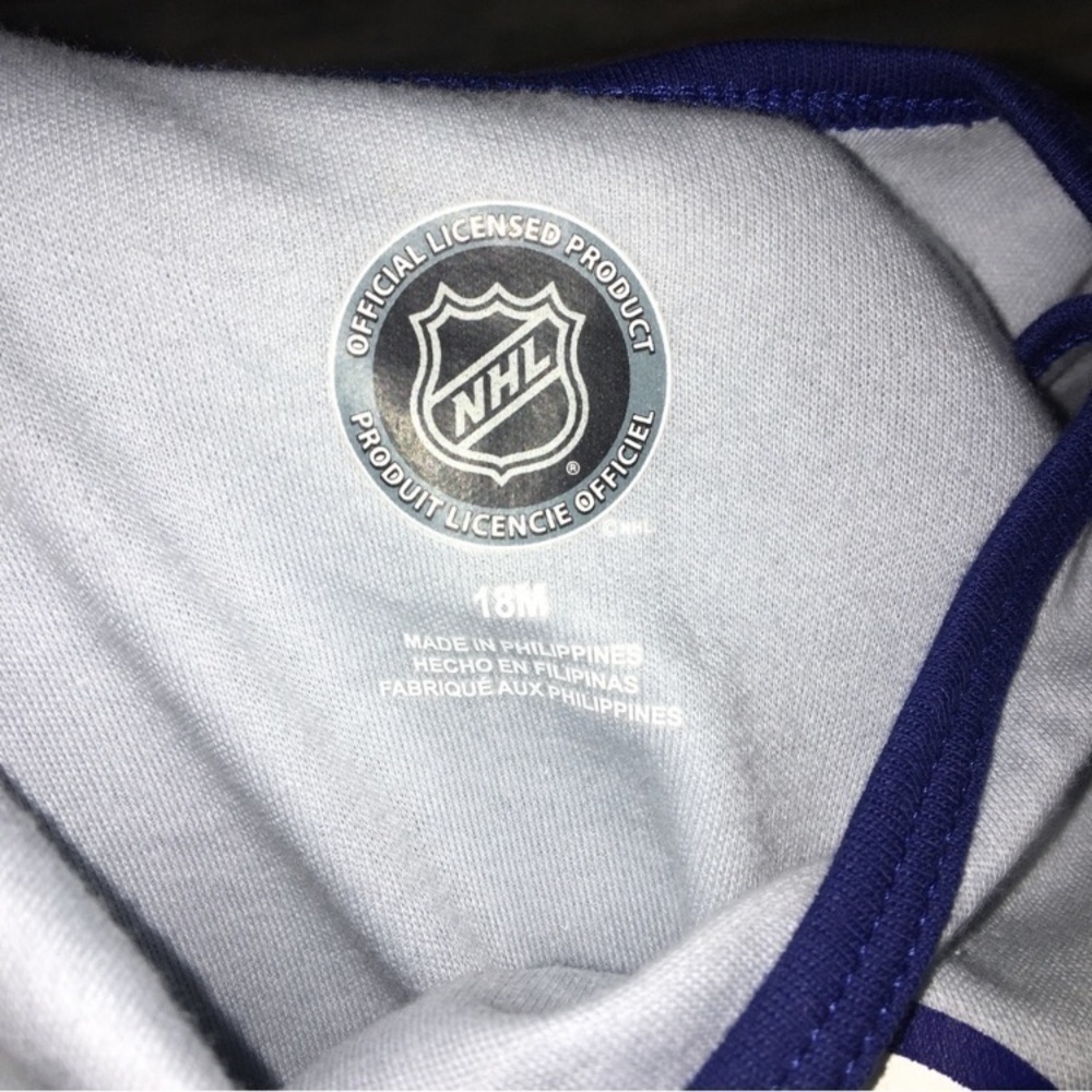 NHL Tampa Bay Lightning Powder Blue Onsie - Picture 3 of 4